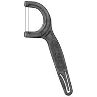 The Eco Gang Plant-Based Floss Picks - Charcoal Infused